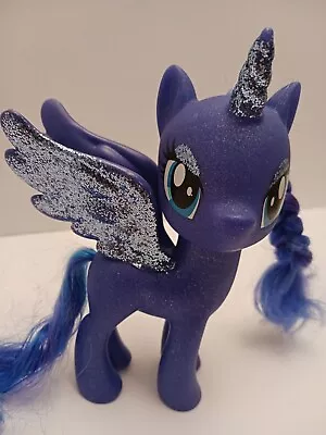 My Little Pony 2016 Sparkling Princess Luna 6.5” Figure MLP Glitter Wings & Horn • $9.95