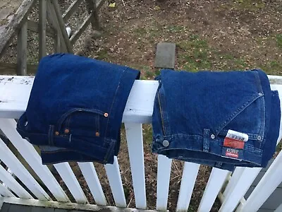 Mens Jeans Lot If 2 Wranglers Levis 32 33 • $40