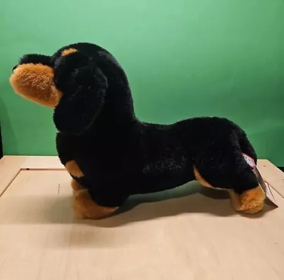 SPATS The Plush DACHSHUND Dog Stuffed Animal - By Douglas Cuddle Toys - #2002 • $21.95