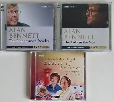 Alan Bennett Audiobooks X2 Read By Author + Ladies Of Letters BBC Womans Hour CD • £6.99