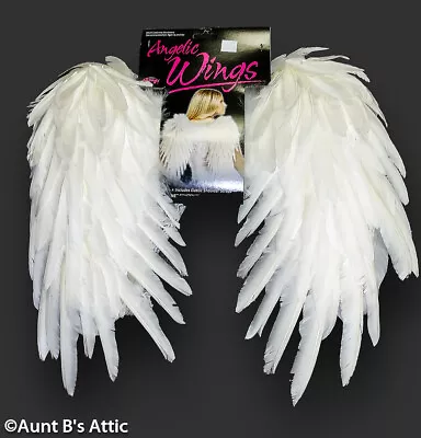 Angle Wings Adult Or Child Small Light Weight Feathered Costume Wings • $24.98