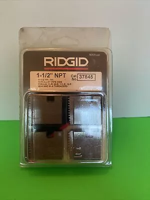 $25 • Buy Ridgid 37845 1-1/2  NPT 11-1/2 TPI RH Pipe Threading Dies For 00R 111R 12R New