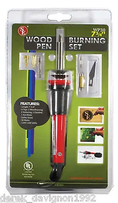 $13.88 • Buy Wood Burning Kit Pen Set