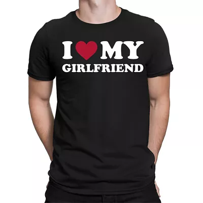 I Love My Girlfriend Boyfriend Gift Slogan Funny Love Mens T-Shirts Tee Top#ENED • $12.42