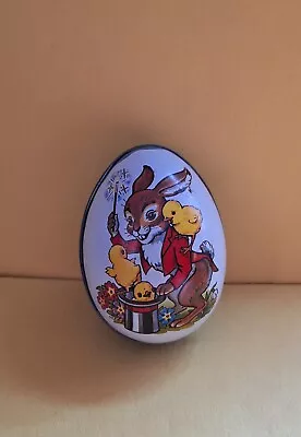 Vintage Ian Logan 2  Tin Easter Egg • $3.99