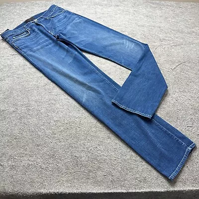 J Brand Tyler Slim Fit Jeans Men 34 X 34 Blue Medium Wash Tapered Stretch • $54.99