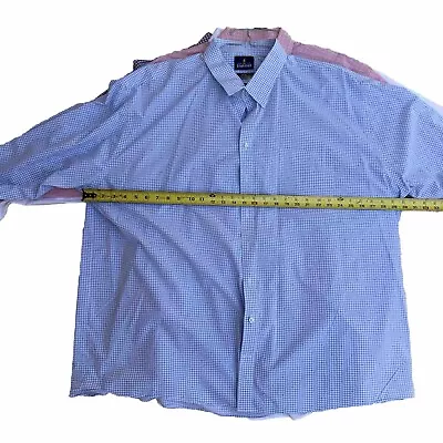 Stafford Travel Performance Super Shirt Mens Big Lot Of 4 20 36-37 Dress Shirts • $79.95