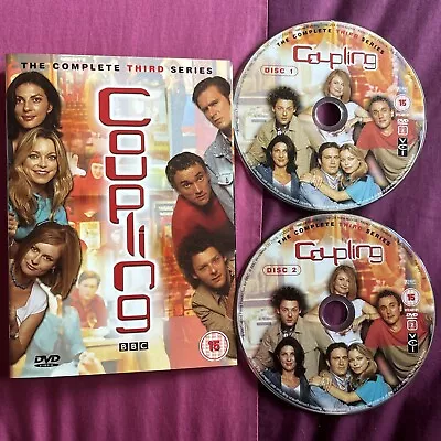 Coupling - Series 3 - Complete (DVD 2003) ONLY DISCS & COVER. NO CASE. FREE 📮 • £1.70