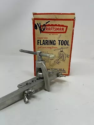 Vintage Craftsman Copper Tube Flaring Tool 55371 With Box • $19.99