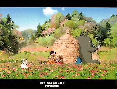 Studio Ghibli My Neighbor Totoro Art Animation Reproduction Cel 1 Hayao Miyazaki • $44.95