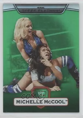 2010 Topps Platinum WWE Green /499 Michelle McCool #56 • $6.29