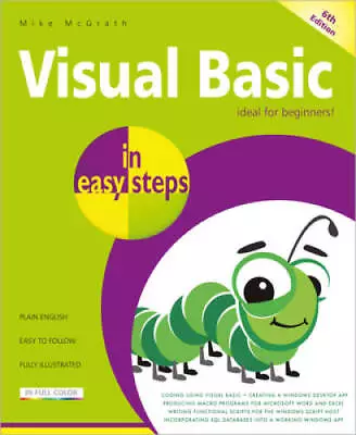 Visual Basic In Easy Steps: Updated For Visual Basic 2019 - Paperback - GOOD • $5.22