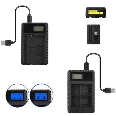 EN-EL15 Battery Charger LCD For Nikon 1 V1 D500 D600 D610 D750 D800 D7000 D7100 • $26.05