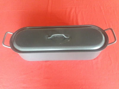 $33.99 • Buy Coated Steel Fish Poacher Heavy Gauge poach Fish Like Julia Child #27