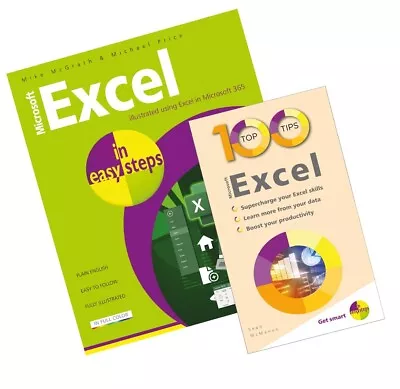 Microsoft Excel In Easy Steps + 100 Top Tips - Microsoft Excel - Bundle • £12