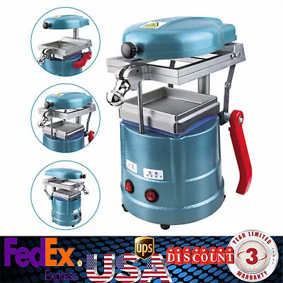 Dental Vacuum Forming Molding Machine Former Heat Thermoforming Lab Equipment US • $100.80