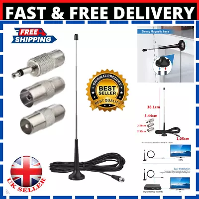 DAB Radio Aerial Hifi System Indoor 3M FM Radio Antenna For Tuner Stereo Ancable • £7.89