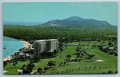 Kahala Hilton Hotel Honolulu Hawaii HI VTG Postcard Resort Hotel Golf Course • $3.58