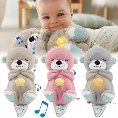 Fisher-Price Soothe 'N Snuggle Otter Portable Plush Baby Toy With Music Sounds • $17.59