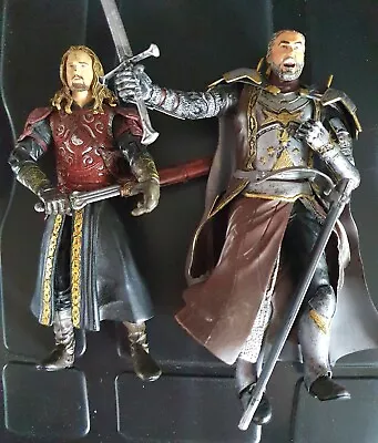 2 Lord Of The Rings Figures With Weapons • £11