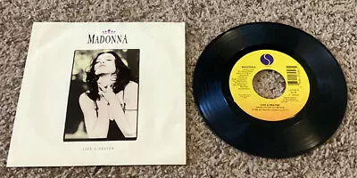 1989 Madonna 45 - Like A Prayer Sire PS VG+/NM • $10