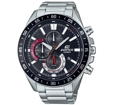 Casio EFV620D-1A4V Edifice Watch Chronograph Date 100 Meter 50MM Case • $75