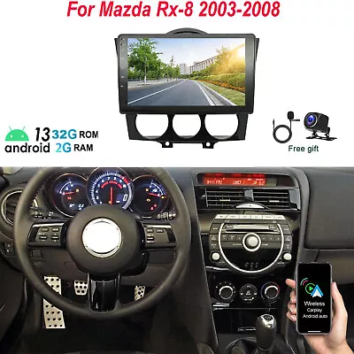 9  Android 13.0 Car Stereo Radio For Mazda Rx-8 2003-2008 Gps Navigation 2+32GB • $133.99