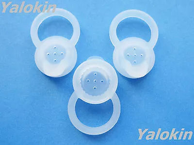 NEW 3pcs Large (L) Clear Ear-gels Set For Motorola H19 H19txt HX550 H525 H520  • $12.99