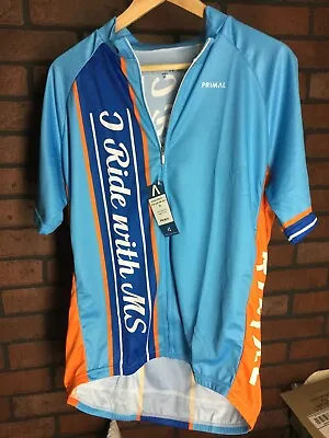 New Men’s Size XL Primal Wear I Bike For MS Bicycle Cycling Jersey • $18