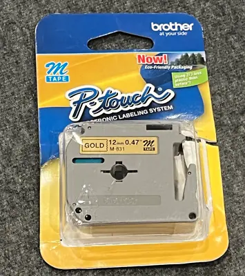 BRTM831 - Brother P-Touch Nonlaminated M Series Tape Cartridge • $9.65