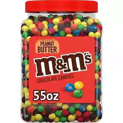 M&M's Chocolate Candy Peanut Butter 55 Oz • $26.97