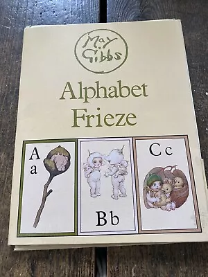 May Gibbs Alphabet Frieze - 1984 Angus & Robertson • £20