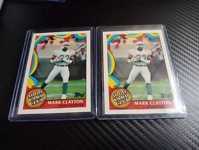 (2) 1989 Topps Mark Clayton  Lot • $2.75