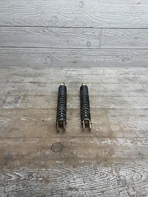 2006 06 ZNEN Chinese Scooter Moped Black Back Rear Suspension Shocks Pair • $29.99