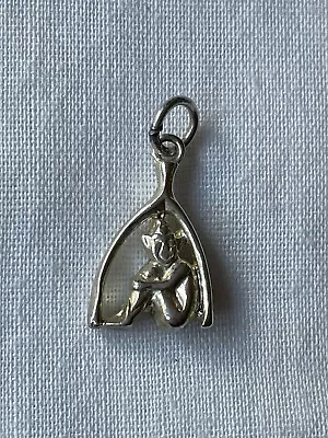 £0.99 • Buy Vintage Silver (?) Cornish Pixie CHARM