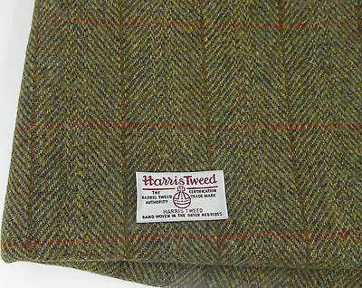 Harris Tweed Fabric & Labels 100% Wool Craft Material - Various Sizes Code.nov24 • £3.45
