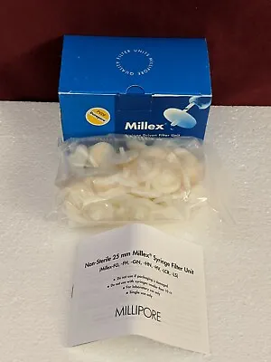 Millipore SLHV025NS Millex Syringe Filters 25mm 0.45um SLHV-025-NS / Pack Of 50 • $175
