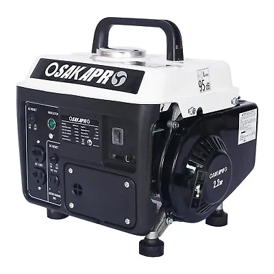 Outdoor Portable Generator 900 Watt Gas Oil Powered Start Home Back Up • $179.99