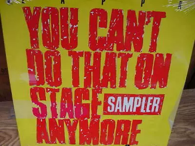 Frank Zappa You Can't Do That On Stage 1988 Barking Pumpkin Records Gate Fold Lp • $135.99