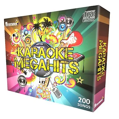 Karaoke CDG Pack. Mr Entertainer Megahits Family Party. 200 Greatest Songs Ever • £24.99