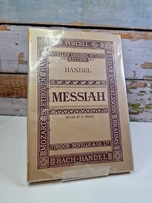 Handel The Messiah Original Octavo Edition Edited By Vincent Novello Music Book • £13.29