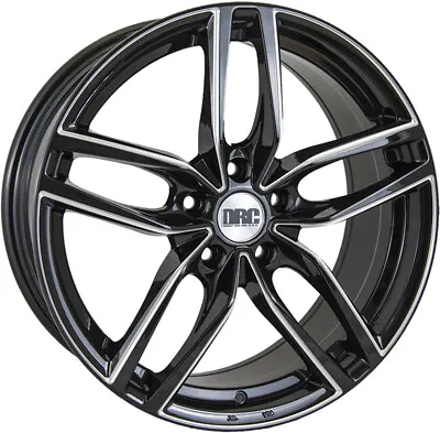 Alloy Wheels 18  DRC DRS Black Polished Face For VW Passat [B5F] 01-05 • $861.97