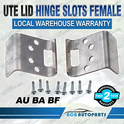 For Ford Falcon AU BA BF Ute Lid Hinge Slot FEMALE Hard Fibreglass Tonneau Cover • $46.99