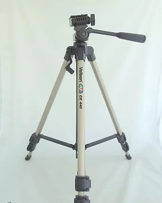 Velbon CX-440 Deluxe Lightweight Camera Tripod Quick Release Photography • $25