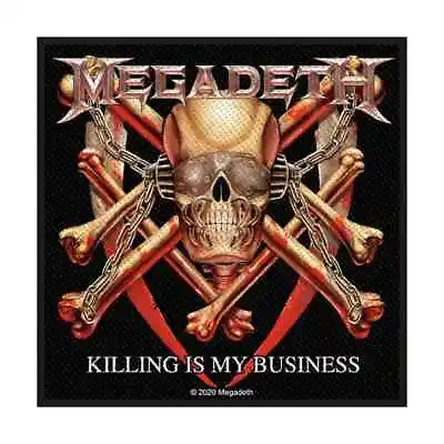 £3.99 • Buy Megadeth -  Killing Is My Business  - Woven Sew On  Woven Patch