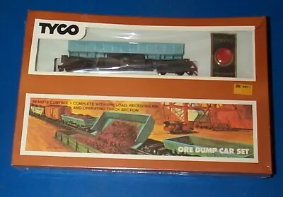 Vintage TYCO TRAIN # 925 REMOTE  -  ORE DUMP CAR SET   - HO Scale - NOS/Sealed • $24.95
