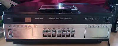 VTC 9300P Sanyo Betacord Betamax Tape Player - Won't Play Tapes - Parts Repair • $150