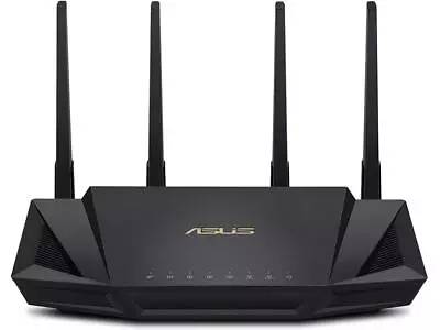 ASUS RT-AX3000 Dual Band WiFi 6 Router 802.11ax Lifetime Internet Security VPN • $67.99