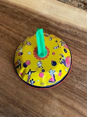Vintage Tin Noise Maker - Us Metal Toy Company New Year's Bell Ringer - Very Old • $1.99