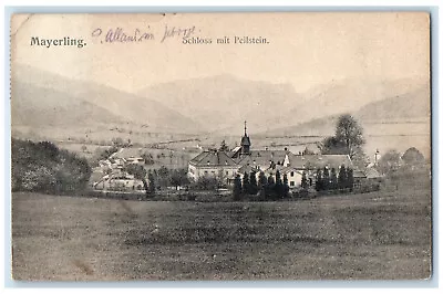 C1910 Mayerling Castle With Peilstein Austria Posted Antique Postcard • $25.97